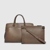 Métier - Private Eye Bag with Shoulder Strap Smooth Calfskin Taupe