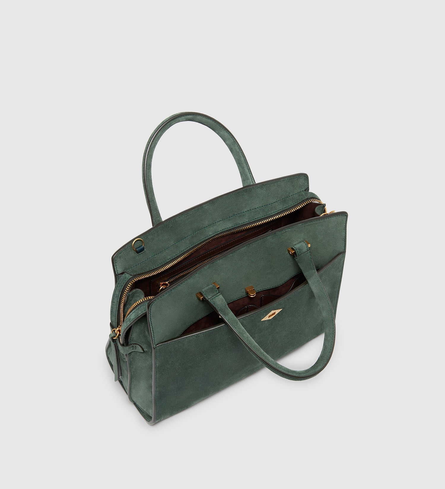 Metier - Private Eye Slim Suede Emerald