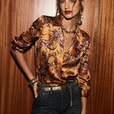 L'AGENCE - Dani Silk Blouse