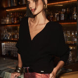 L'AGENCE - Antonella Crossover Sweater