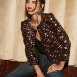L'AGENCE - Caprina Sequin Jacket