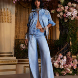 L'AGENCE - Mack Crystal-Embellished Jacket