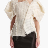 Khaite - Quan Top in Ivory
