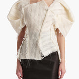 Khaite - Quan Top in Ivory