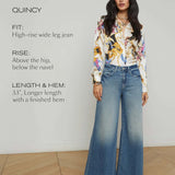 L'AGENCE - Quincy Wide-Leg Jean