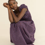 DOEN - QUINELLE DRESS - - MENORCA FOULARD