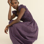 DOEN - QUINELLE DRESS - - MENORCA FOULARD