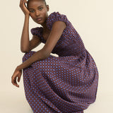 DOEN - QUINELLE DRESS - - MENORCA FOULARD