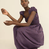 DOEN - QUINELLE DRESS - - MENORCA FOULARD