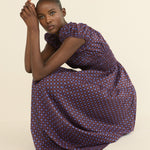 DOEN - QUINELLE DRESS - - MENORCA FOULARD