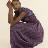 DOEN - QUINELLE DRESS - - MENORCA FOULARD