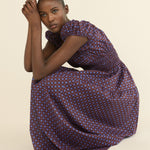 DOEN - QUINELLE DRESS - - MENORCA FOULARD