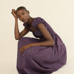 DOEN - QUINELLE DRESS - - MENORCA FOULARD