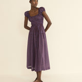 DOEN - QUINELLE DRESS - - MENORCA FOULARD