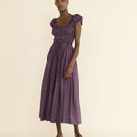 DOEN - QUINELLE DRESS - - MENORCA FOULARD