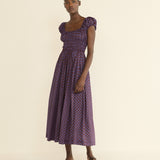 DOEN - QUINELLE DRESS - - MENORCA FOULARD