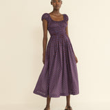 DOEN - QUINELLE DRESS - - MENORCA FOULARD