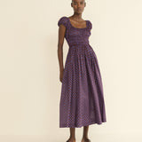 DOEN - QUINELLE DRESS - - MENORCA FOULARD