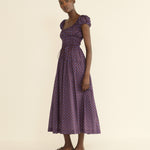 DOEN - QUINELLE DRESS - - MENORCA FOULARD