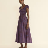DOEN - QUINELLE DRESS - - MENORCA FOULARD