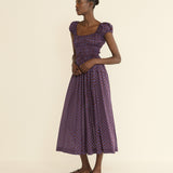 DOEN - QUINELLE DRESS - - MENORCA FOULARD