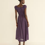 DOEN - QUINELLE DRESS - - MENORCA FOULARD