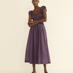DOEN - QUINELLE DRESS - - MENORCA FOULARD
