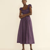 DOEN - QUINELLE DRESS - - MENORCA FOULARD