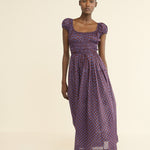 DOEN - QUINELLE DRESS - - MENORCA FOULARD