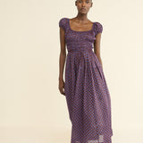 DOEN - QUINELLE DRESS - - MENORCA FOULARD