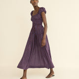 DOEN - QUINELLE DRESS - - MENORCA FOULARD