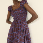 DOEN - QUINELLE DRESS - - MENORCA FOULARD
