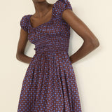 DOEN - QUINELLE DRESS - - MENORCA FOULARD