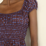 DOEN - QUINELLE DRESS - - MENORCA FOULARD