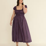 DOEN - QUINELLE DRESS - - MENORCA FOULARD