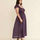 DOEN - QUINELLE DRESS - - MENORCA FOULARD
