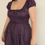 DOEN - QUINELLE DRESS - - MENORCA FOULARD