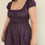 DOEN - QUINELLE DRESS - - MENORCA FOULARD
