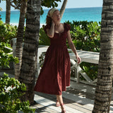 DÔEN - QUINN DRESS -- AMBERWOOD