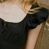 DÔEN - QUINN DRESS -- BLACK