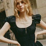 DÔEN - QUINN DRESS -- BLACK