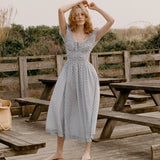 DÔEN - QUINN DRESS -- DAHLIA DITSY