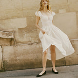 DÔEN - QUINN DRESS -- SALT