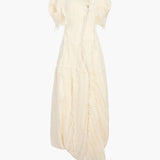 Khaite - Quintin Dress in Ivory