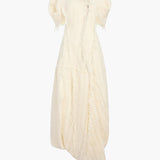 Khaite - Quintin Dress in Ivory