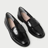 Loeffler Randall - Rachel Black Leather Loafer