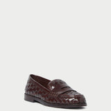 Loeffler Randall - Rachel Espresso Woven Loafer