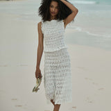 DÔEN - RACHELLE SKIRT -- SALT