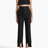 Khaite - Rae Pant in Black Crepe