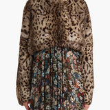 Khaite - Rahm Jacket in Leopard Print Lapin